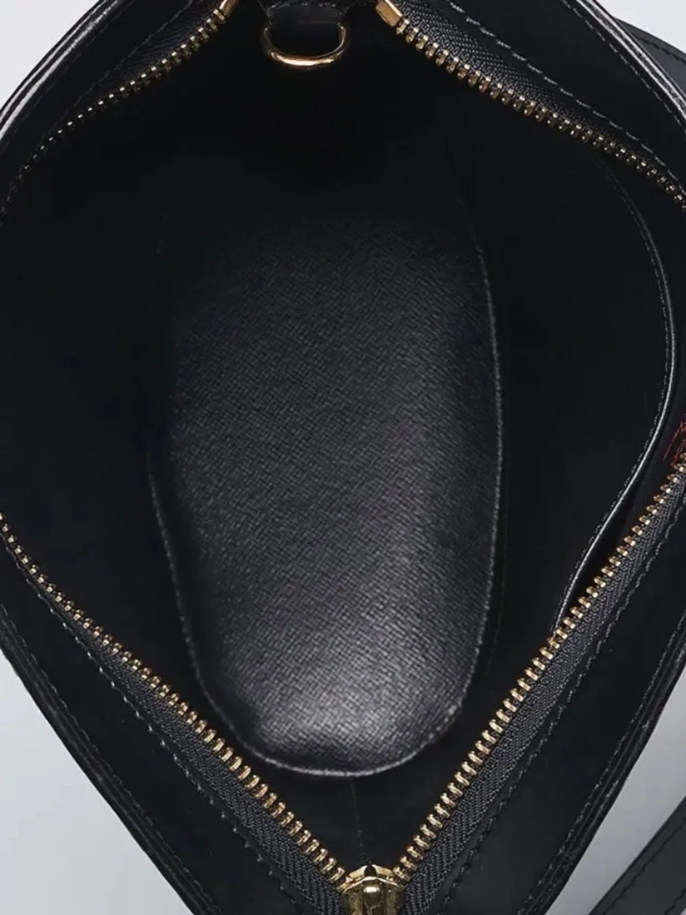 Louis Vuitton Special Order Epi Noir Drouot Crossbody Bag